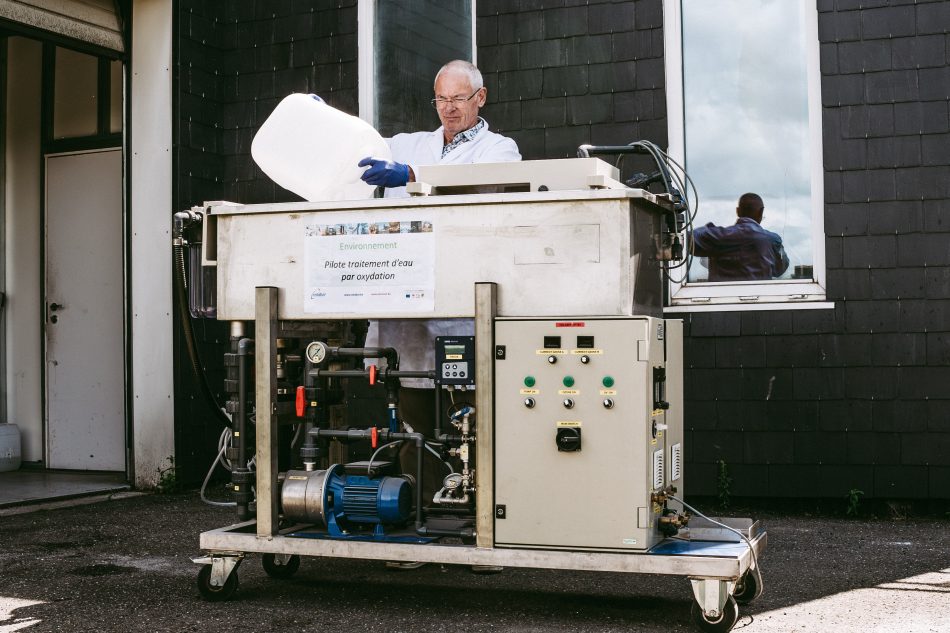 Pilote d'oxydation avancée